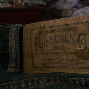 R Lauren blue label TriBeCa 114 size 31  great shape.
